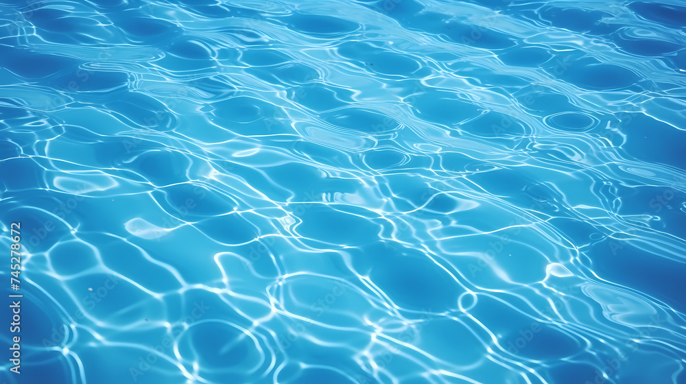 Obraz premium blue water in pool background