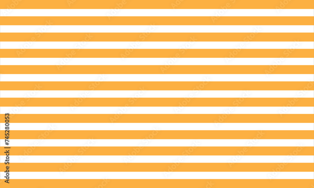 Obraz premium Yellow horizontal stripes pattern, seamless texture vector background.
