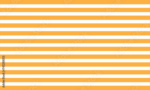 Yellow horizontal stripes pattern, seamless texture vector background.