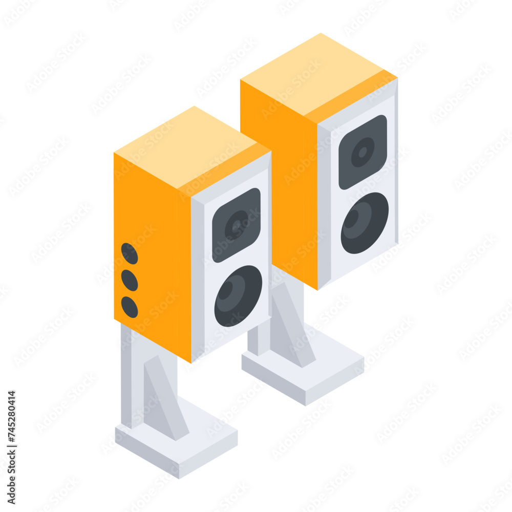 Devices Isometric Icon Devices Isometric Icon