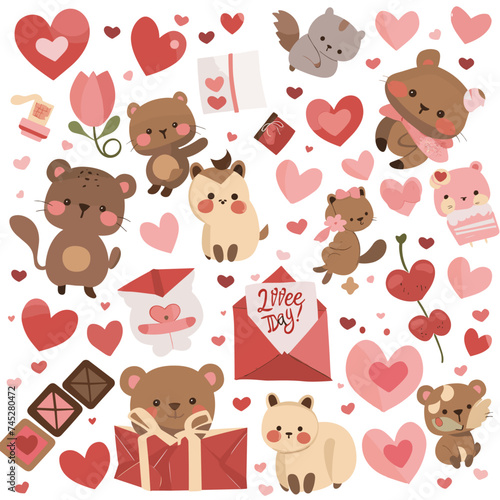 Wallpaper Mural seamless pattern with teddy bears Torontodigital.ca