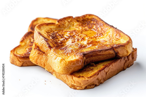 Three Pieces of Toast Stacked