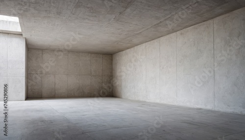 panorama white indoor textured concrete wall