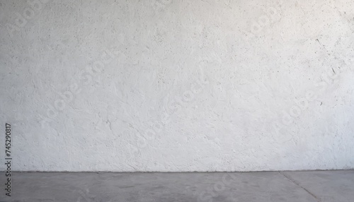 panorama white indoor textured concrete wall