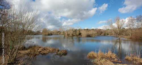 The Lake at West Stow Country park Suffolk