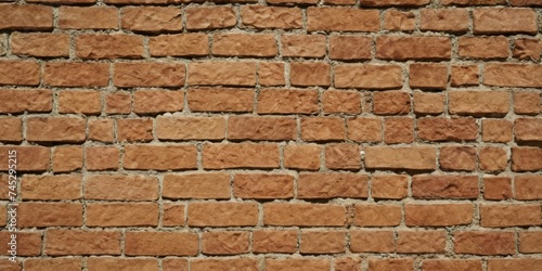 old dust brown brick tile wall pattern for background