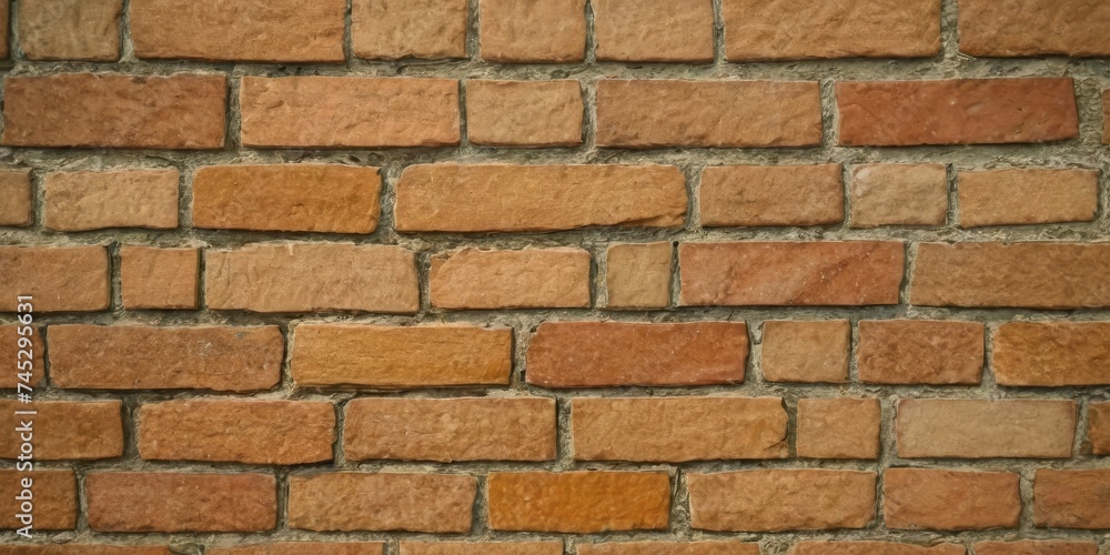 old dust brown brick tile wall pattern for background