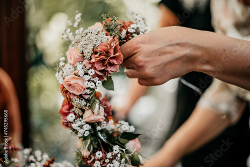 Blumenkranz Workshop für einen Junggesellenabschied