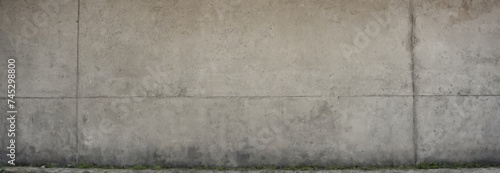 Texture of old gray concrete wall for background