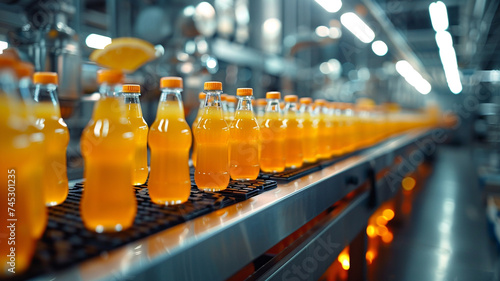 Wallpaper Mural Automated Robotic juice products in Line industrial Torontodigital.ca