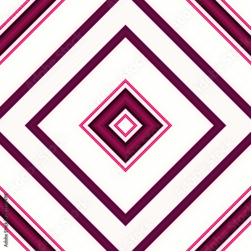 Seamless rhombus pattern. Pattern of colored lines