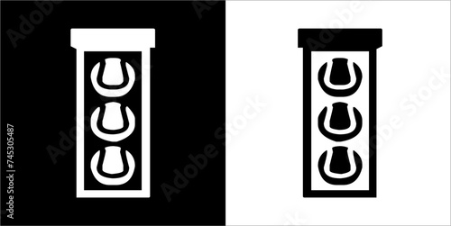 Illustration vector graphics of tennis icon