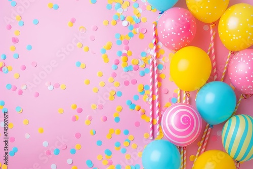 Colorful and fun background Perfect for a playful event invitation or creative project Inspired by the joy of childhood