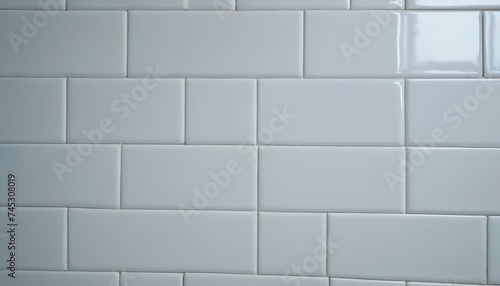 white ceramic brick tile for background wall design