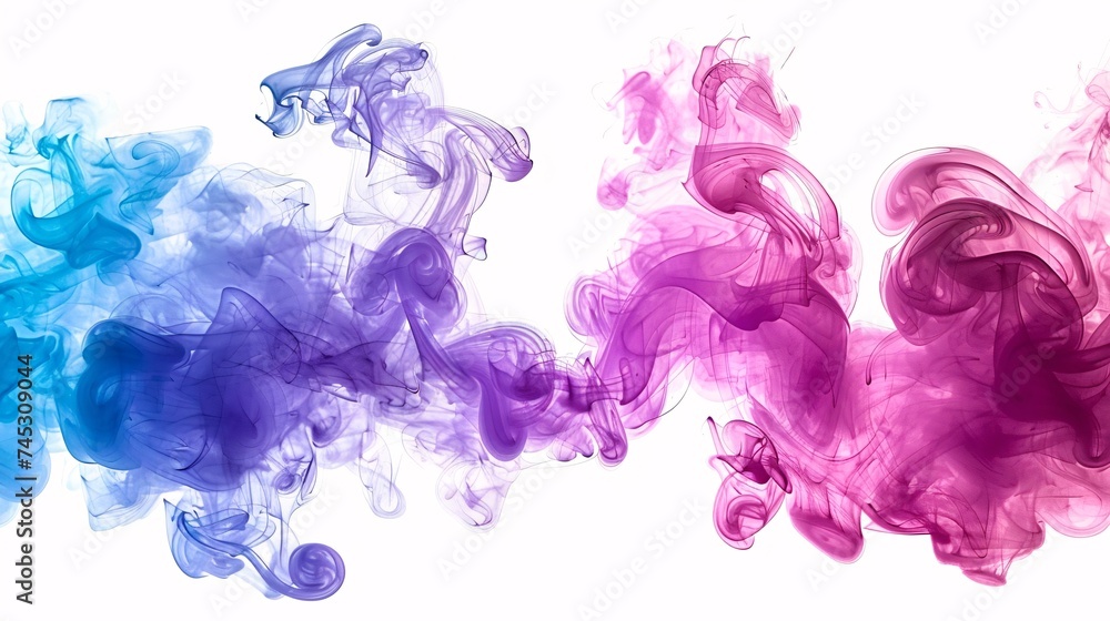 the smoke is colorful the smoke is colorful