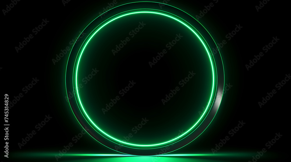 Technology bright circles on background Technology bright circles on background