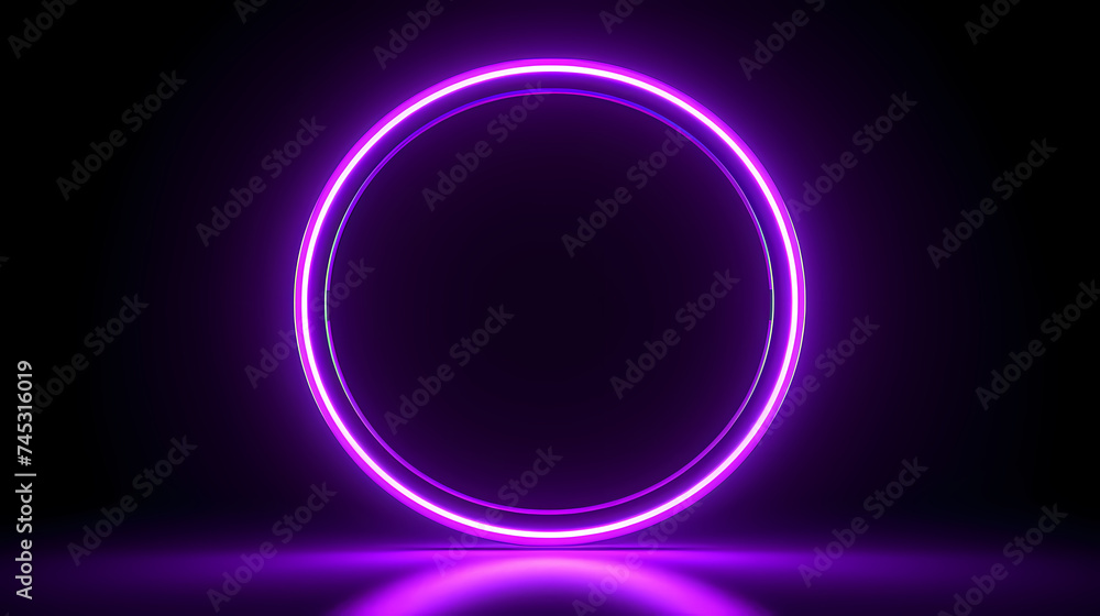 Technology bright circles on background Technology bright circles on background