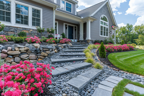Front yard landscape design