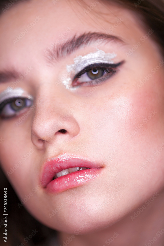 Close up Make up fashion model