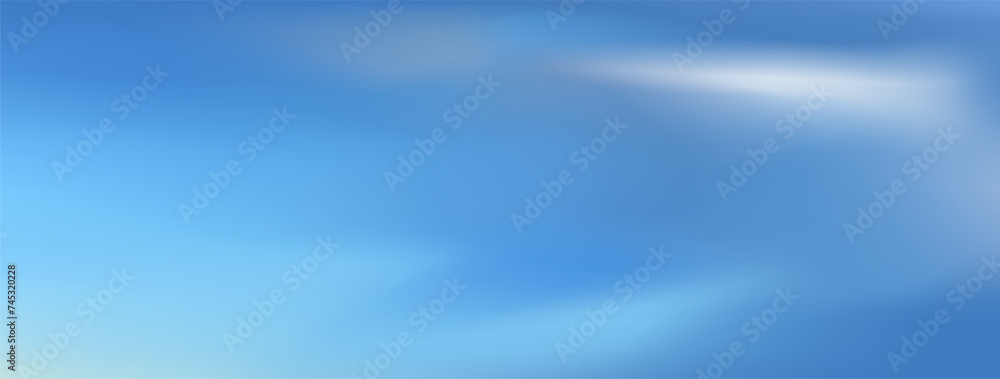 Evening sky atmosphere with clouds, background, gradient of blue sky. Vector illustration. Evening sky atmosphere with clouds, background, gradient of blue sky. Vector illustration.