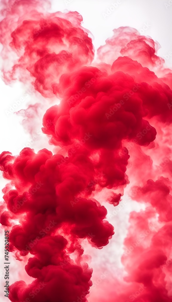 Fototapeta premium Red Smoke