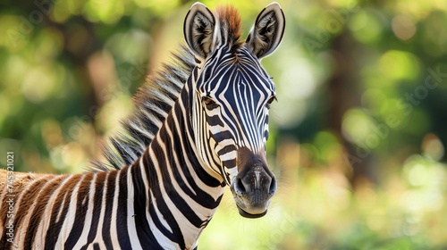 capturing the beauty of a male african zebra in stunning closeup shots