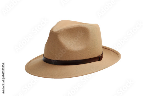 Classic Hat Isolated on Transparent Background