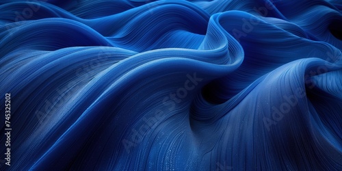 Blue Waves Background