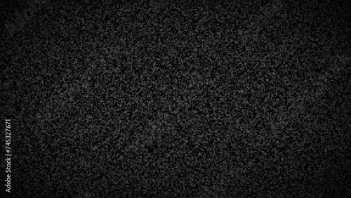 TV snow or noise background. Detuned analog tele visor. Bad Tv Signal - Static tv noise, black and white. photo