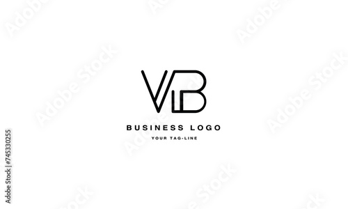 Free Download VB ,BV ,V ,B ,Abstract Letters Logo Monogram - GFXLoad