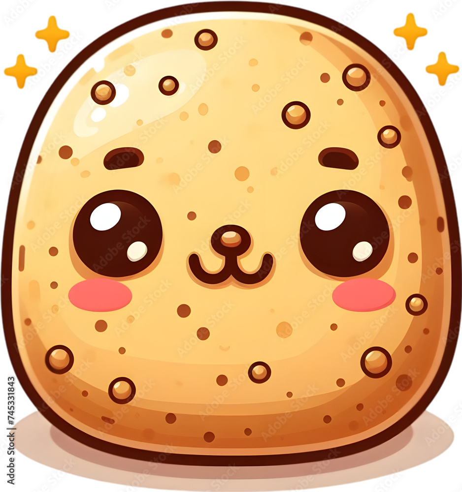 potato - 감자. Generative AI potato - 감자. Generative AI