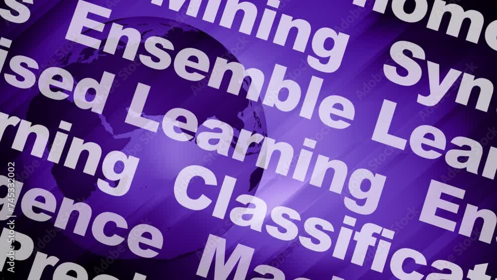 Chat bot using artificial intelligence ai innovation and world globe for algorithmic bias and security inscription