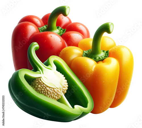 Capsicum png colorful capsicum png bell pepper png sweet pepper png habanero png colorful bell pepper png colorful pepper png capsicum transparent background photo