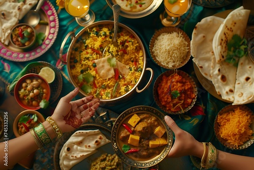 Captivating visuals inspired by the diversity of Indian food traditions.