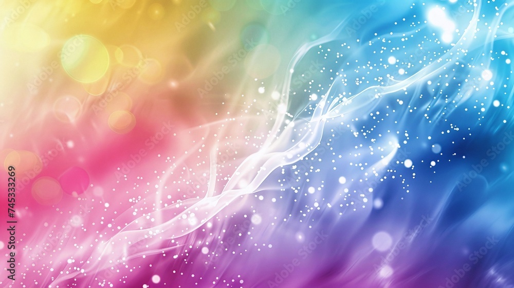 dynamic abstract background featuring colorful bokeh and vibrant wave patterns dynamic abstract background featuring colorful bokeh and vibrant wave patterns