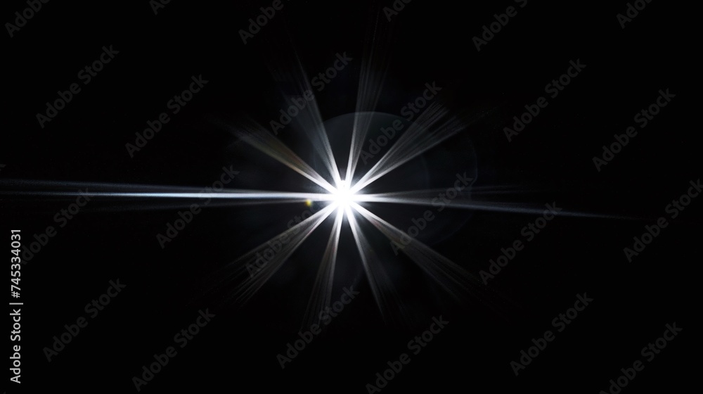 mesmerizing stock image showcasing stunning light flare effect against dark backdrop