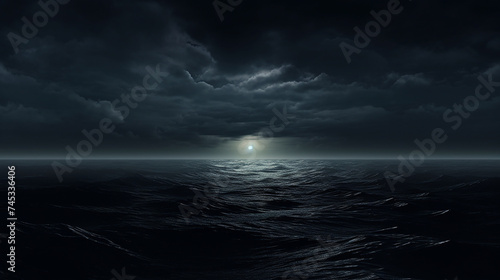 Infinite Black Horizon is a phrase that refers to a dark background image with no visible end or limit.