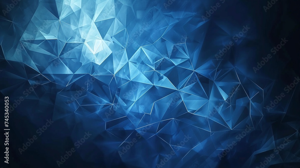 contemporary dark blue background with abstract geometric design, triangles, and gradient texture for a stylish and vibrant interior decor scheme contemporary dark blue background with abstract geometric design, triangles, and gradient texture for a stylish and vibrant interior decor scheme