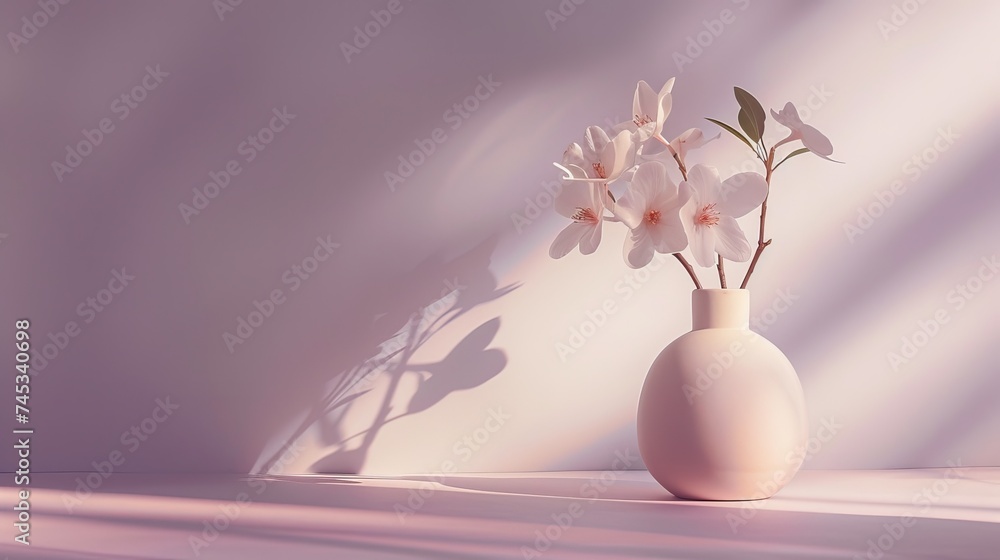 Minimalist photo of a flower in a vase Minimalist photo of a flower in a vase