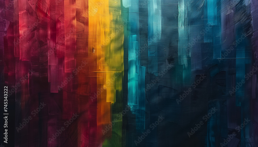 Abstract texture background. Color gradient. Colorful matte background with copy space for design. Rainbow banner