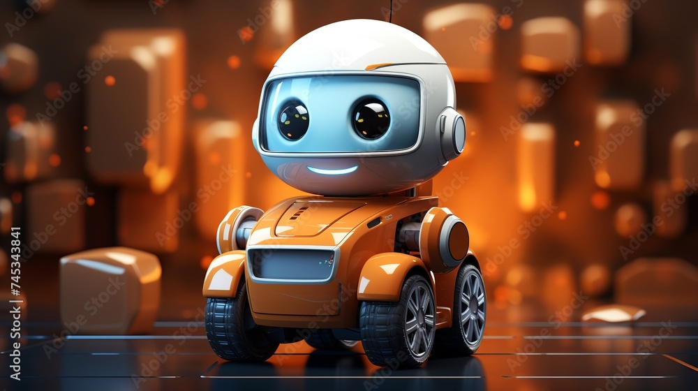 Big Data, Autonomous Vehicle Technician, 3D ICONS, clay, cartoon, Cute, shiny, smooth, clean background, simple details, 8K Big Data, Autonomous Vehicle Technician, 3D ICONS, clay, cartoon, Cute, shiny, smooth, clean background, simple details, 8K