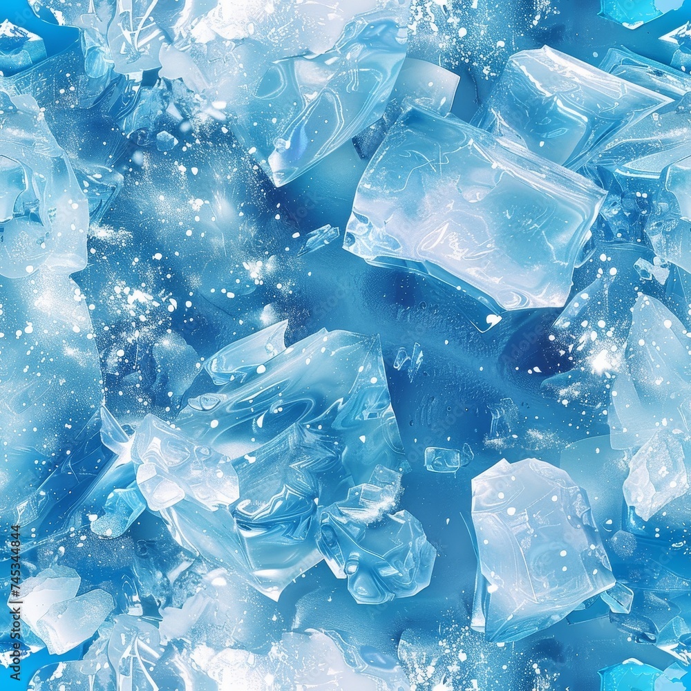 Fototapeta premium Ice Pattern