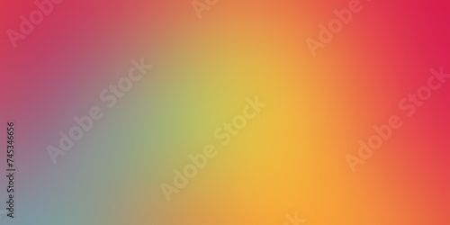 Pink Turquoise Yellow Orange Soft Gradient Background Banner 