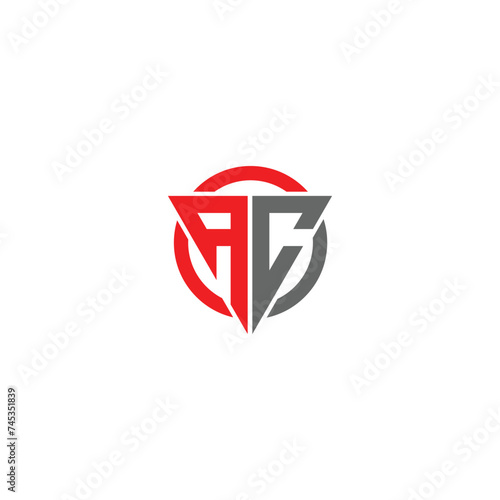 abstract logo design  triangle logo design  logo for business  logo design element  symbol  icon vector  illustration   vector  icon  logo design  ac letter  ac letter logo  ac icon