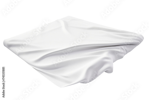 Silk Sheet Concept Isolated on Transparent Background