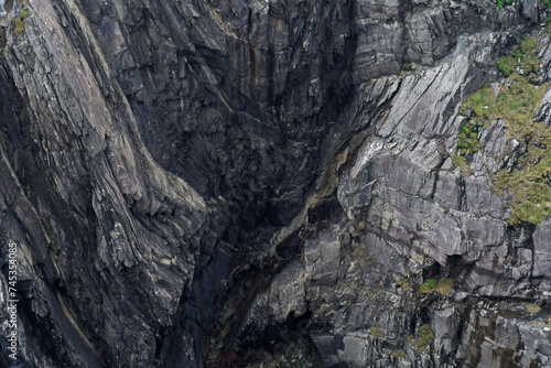 cliffs and grass
