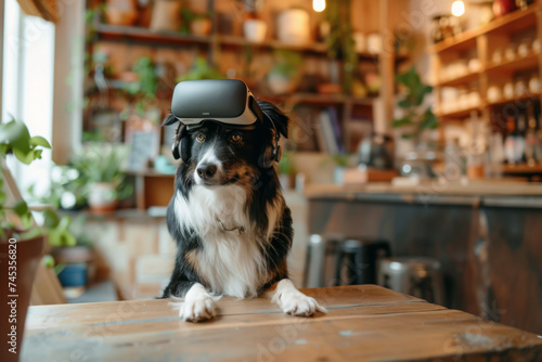 VR virtual reality dog