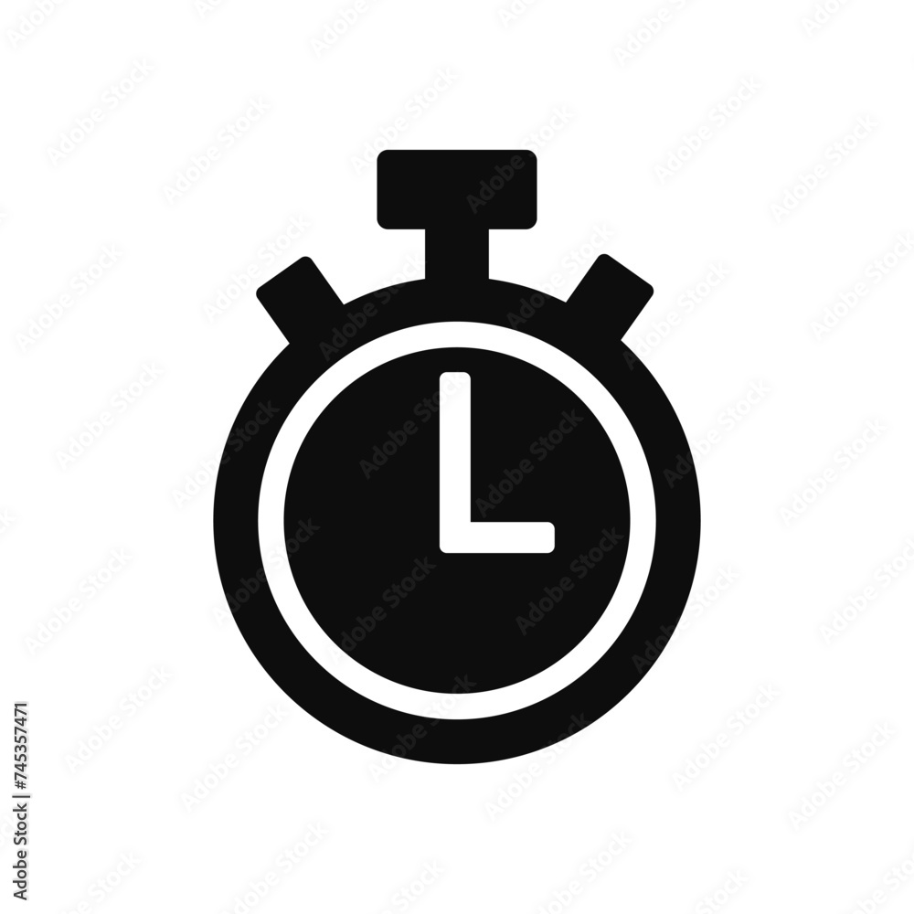 Countdown icon vector. Passage of time illustration sign. Clock symbol. Countdown icon vector. Passage of time illustration sign. Clock symbol.