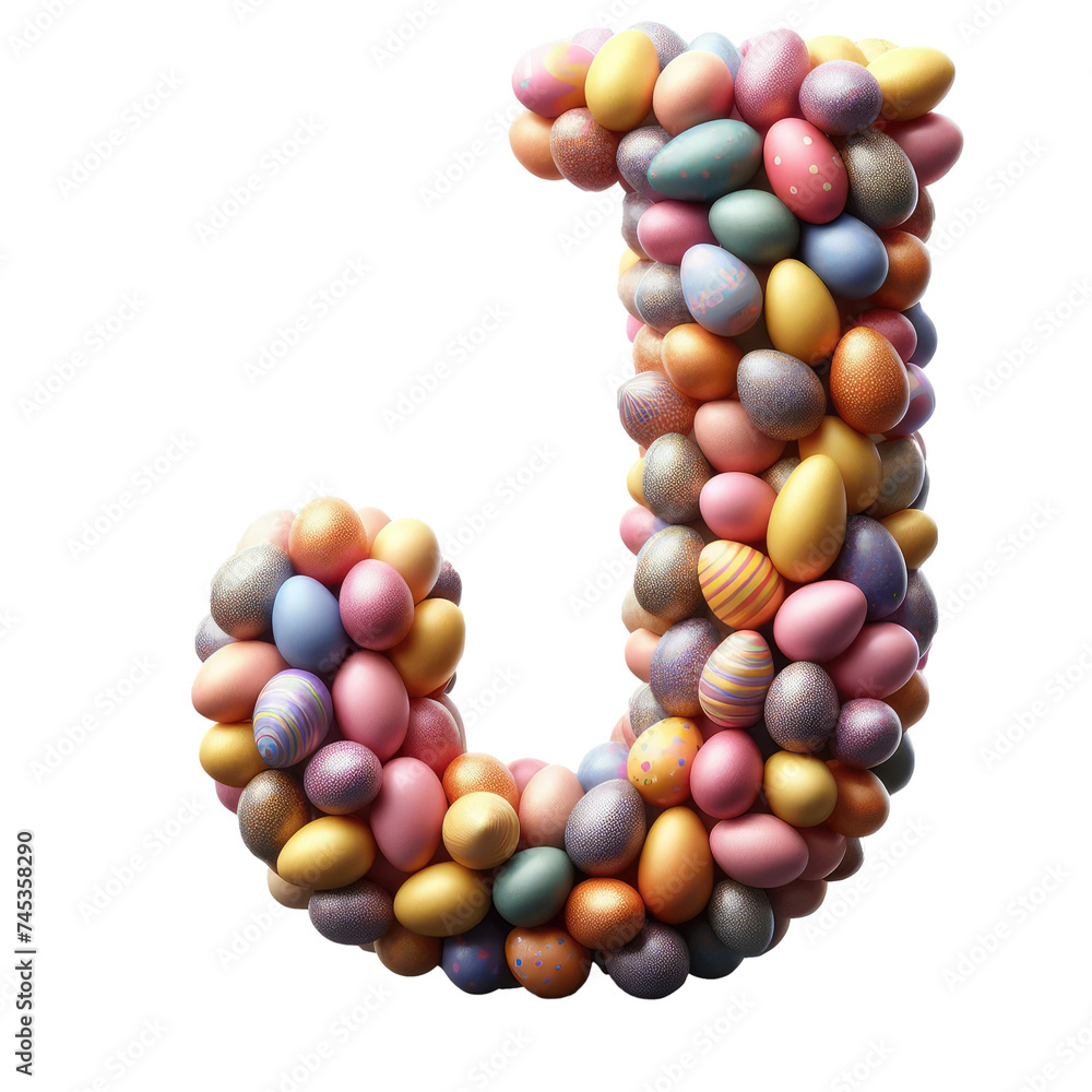 Isolated 3D Letter on a Clear PNG Canvas Generative AI Isolated 3D Letter on a Clear PNG Canvas Generative AI