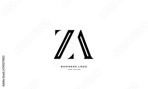 ZA, AZ, Z, Abstract Letters Logo Monogram Free Download ZA, AZ, Z, Abstract Letters Logo Monogram - GFXLoad